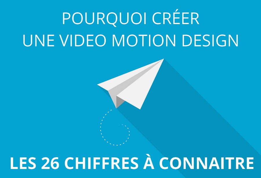 Pourquoi créer une vidéo motion design : les 26 chiffres à connaitre !